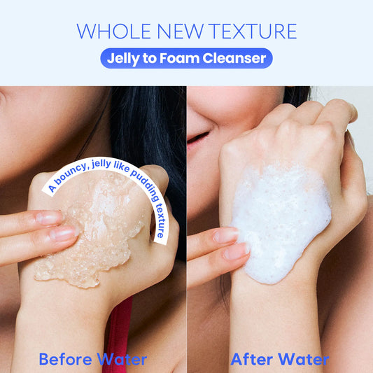 [SOONDING] Coconut Jelly Pudding Pore Cleanser | Deep Pore Cleansing & Gentle Exfoliation with Jelly-To-Foam Texture | Hydrating Face Wash with Panthenol, Ceramide & Peptides (100Ml)